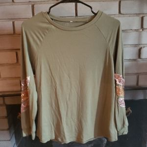 Long sleeve blouse